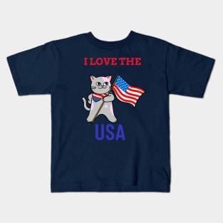 I love the USA Kids T-Shirt